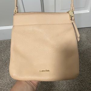 Like new blush pink Calvin Klein purse